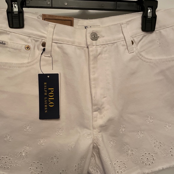 NWT Polo Ralph Lauren Women The Sophia Cut Shorts - Picture 2 of 12
